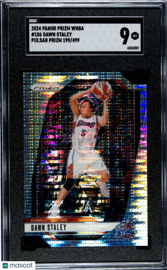 2024 Panini Prizm Wnba Dawn Staley #106 Pulsar SGC 9 POP 1