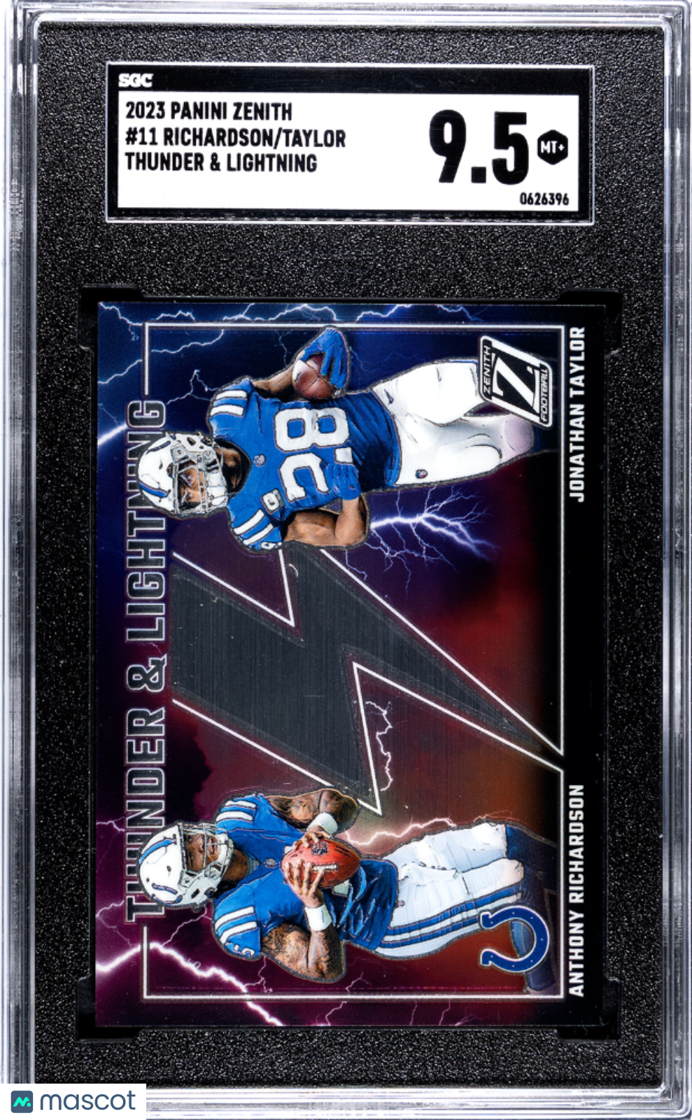 2023 Zenith Jonathan Taylor Anthony Richardson Thunder & Lightning SGC 9.5