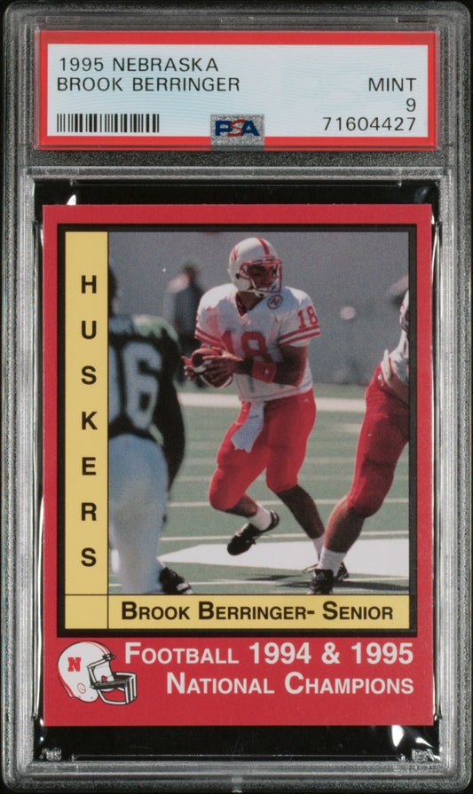 1995 Nebraska Brook Berringer PSA 9 Rookie