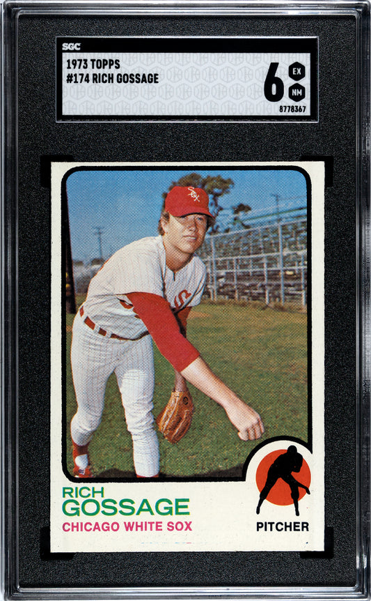 1973 Topps Rich Gossage #174 SGC 6