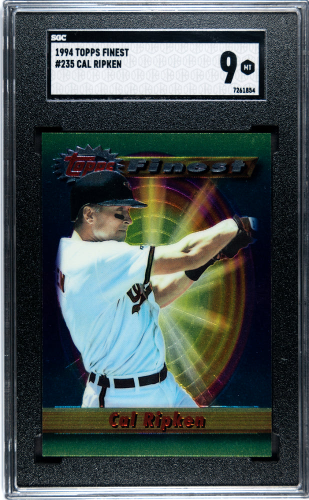 1994 Topps Finest Cal Ripken JR. #235 SGC 9