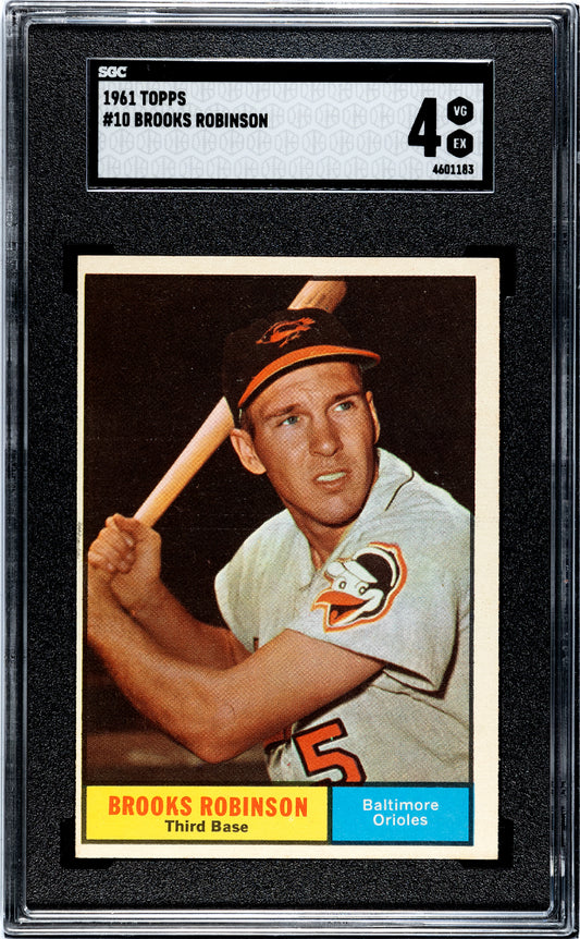 1961 Topps Brooks Robinson #10 SGC 4