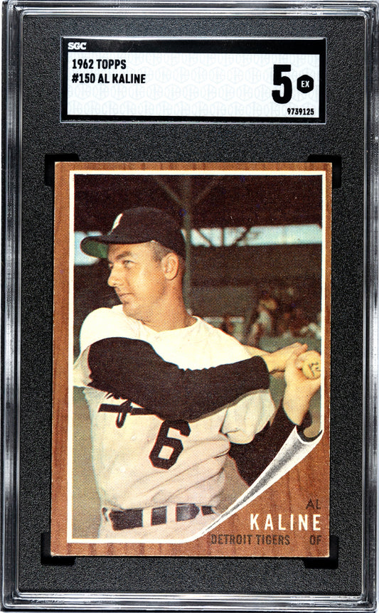 1962 Topps Al Kaline #150 SGC 5