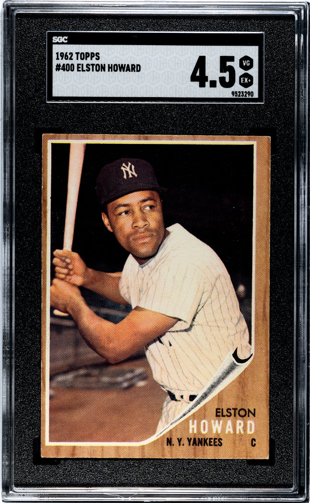 1962 Topps Elston Howard #400 SGC 4.5